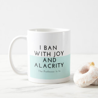 Ik verbied met vreugde en angst koffiemok