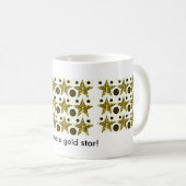 Ik verdien een gouden ster! mok (Voorkant rechts)