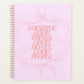 Ik verdien goede dingen Quote Planner (Voorkant)