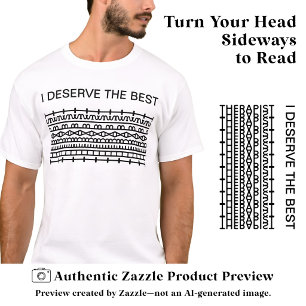 Ik verdien het beste geheime bericht, naam, zwart t-shirt