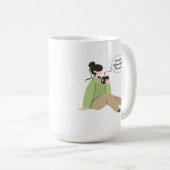 "Ik verdien het om te leven. . ." 15 oz. Mok (Voorkant rechts)