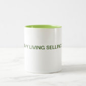 Ik verdien mijn levende verkoop van de mok van de  (Center)