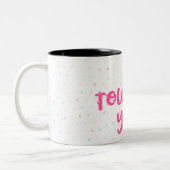 Ik verdraagzaam je tweekleurige koffiemok (Links)