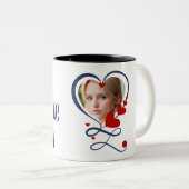 Ik verdraagzaam je tweekleurige koffiemok (Voorkant rechts)