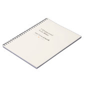 Ik verdween uit de herrie, niet uit de groei notitieboek (Linkerzijde)