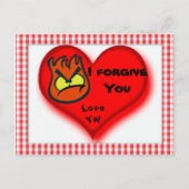 Ik vergeef je, hou van je!_ briefkaart (Voorkant)