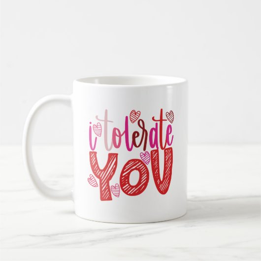 Ik vergeef je Valentijnsdag Xoxo Red Gift Koffiemok (Links)