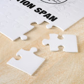 Ik vergeet m'n korte tijd niet. legpuzzel (Zijkant)