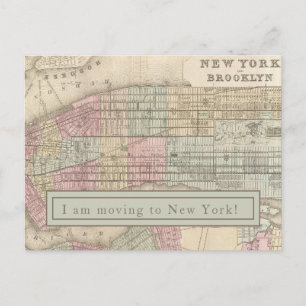 Ik verhuis naar New York - NYC Kaart