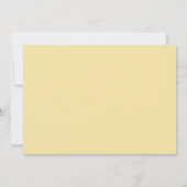 Ik verhuisde naar mijn Happy Place op het strand N Aankondiging (Achterkant)