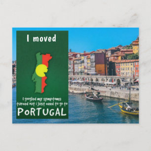 Ik verhuisde naar Portugal waar ik aankondigingen 