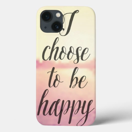Ik verkies gelukkig te zijn Case-Mate iPhone case (Achterkant)