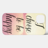 Ik verkies gelukkig te zijn Case-Mate iPhone case (Achterkant (horizontaal))