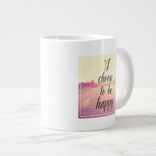 Ik verkies gelukkig te zijn grote koffiekop