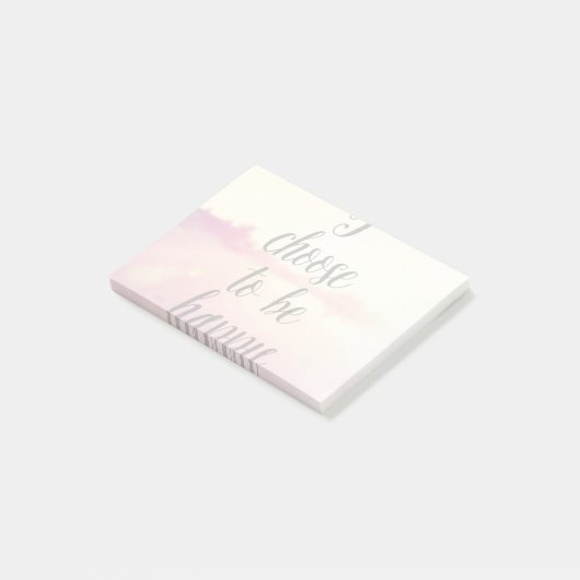 Ik verkies gelukkig te zijn post-it® notes (Schuin)