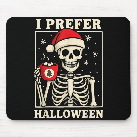 Ik verkies Halloween Muismat (Voorkant)