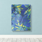 Ik verklaar canvas afdruk (Insitu (Houten vloer))