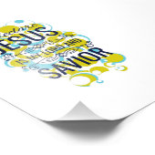 Ik verklaar Jezus mijn Heer en redder te zijn Foto Afdruk (Hoek)