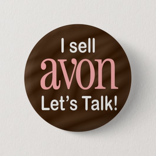 Ik verkoop Avon Button (Voorkant)