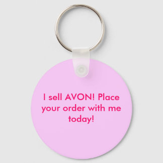 Ik verkoop AVON! Plaats vandaag uw bestelling bij  Sleutelhanger