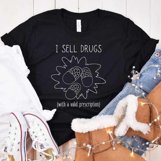 Ik verkoop drugs - Grappige apotheker - Apotheek T T-shirt