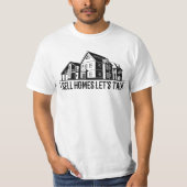 Ik verkoop homes Laten we praten - Estate Agent Gi T-shirt (Voorkant)