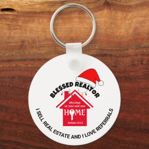 IK VERKOOP ONROEREND GOED Christelijke makelaar ke Sleutelhanger