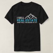 Ik verkoop real-state realtor novelty t-shirt (Design voorkant)
