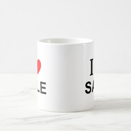 IK ❤️ VERKOOP VAN VERKOOP I VAN HARDE VERKOOP KOFFIEMOK (Center)