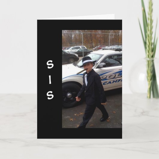 IK VERLANG NAAR EEN GELUKKIGE VERJAARDAG **** KAART (Voorkant)