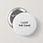 "IK VERLIES HET GAME" RONDE BUTTON 5,7 CM (Voorkant /achterkant)