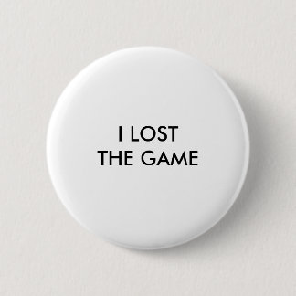 "IK VERLIES HET GAME" RONDE BUTTON 5,7 CM