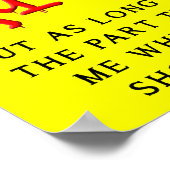 Ik verlies mijn stomme grappige Poster. Poster (Hoek)