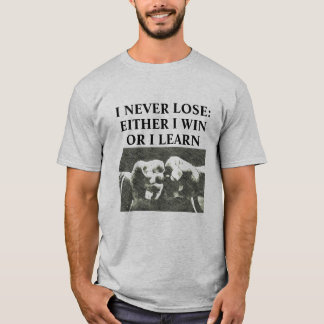 Ik verlies nooit het Shirt van de krijgskunst