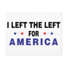 Ik verliet links voor Amerika