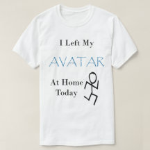 Ik verliet mijn Avatar vandaag thuis met Stickman