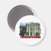 Ik verliet mijn hart bij Graceland Magneet (Voorkant / Achterkant)