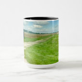 Ik verliet mijn hart in de Mok van Wisconsin Coffe (Midden)