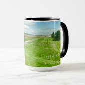 Ik verliet mijn hart in de Mok van Wisconsin Coffe (Voorkant rechts)