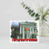 Ik verliet Mijn Hart in Graceland Briefkaart (Staand voorkant)