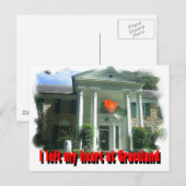 Ik verliet Mijn Hart in Graceland Briefkaart (Voorkant / Achterkant)