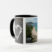 Ik verliet mijn hart in Hawaii Mok (Voorkant links)