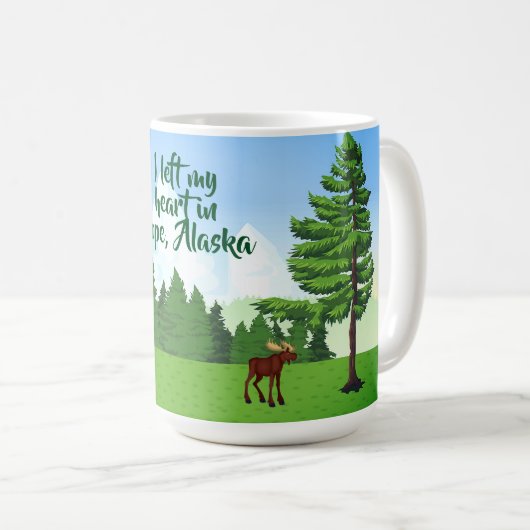 Ik verliet mijn hart in Hope - 15 oz. Mok (Voorkant rechts)