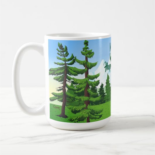 Ik verliet mijn hart in Hope - 15 oz. Mok (Links)