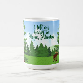 Ik verliet mijn hart in Hope - 15 oz. Mok