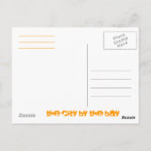 Ik verliet mijn hart in San Francisco Briefkaart (Achterkant)