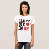 Ik verliet mijn hart t-shirt (Voorkant volledig)