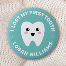 Ik verloor mijn eerste blauwgroen blauwe badge met