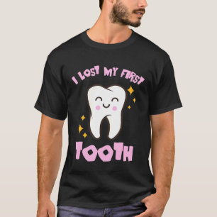 Ik verloor mijn eerste tand Shirt Schattigee Baby