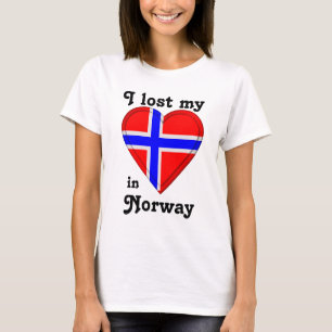 Ik verloor mijn hart in Noorwegen T-shirt